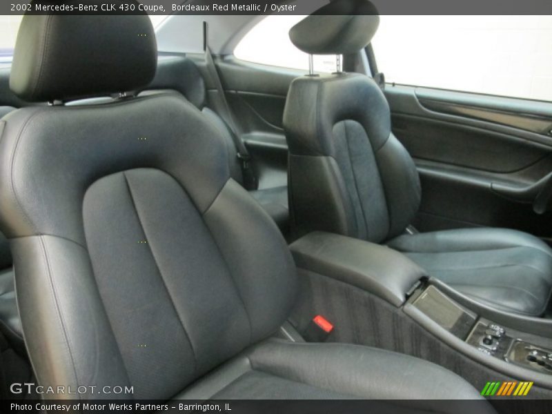 Bordeaux Red Metallic / Oyster 2002 Mercedes-Benz CLK 430 Coupe