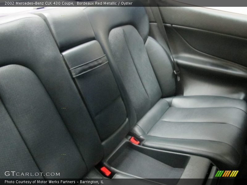 Bordeaux Red Metallic / Oyster 2002 Mercedes-Benz CLK 430 Coupe