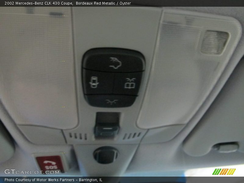 Bordeaux Red Metallic / Oyster 2002 Mercedes-Benz CLK 430 Coupe