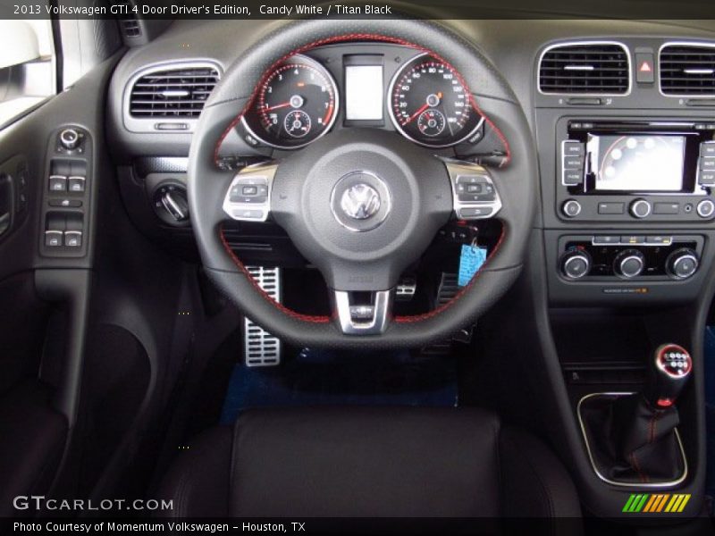 Candy White / Titan Black 2013 Volkswagen GTI 4 Door Driver's Edition