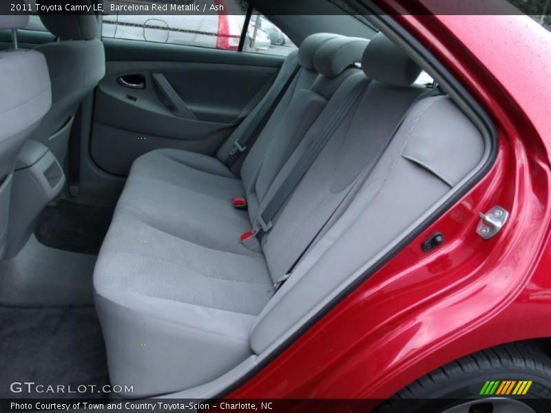 Barcelona Red Metallic / Ash 2011 Toyota Camry LE