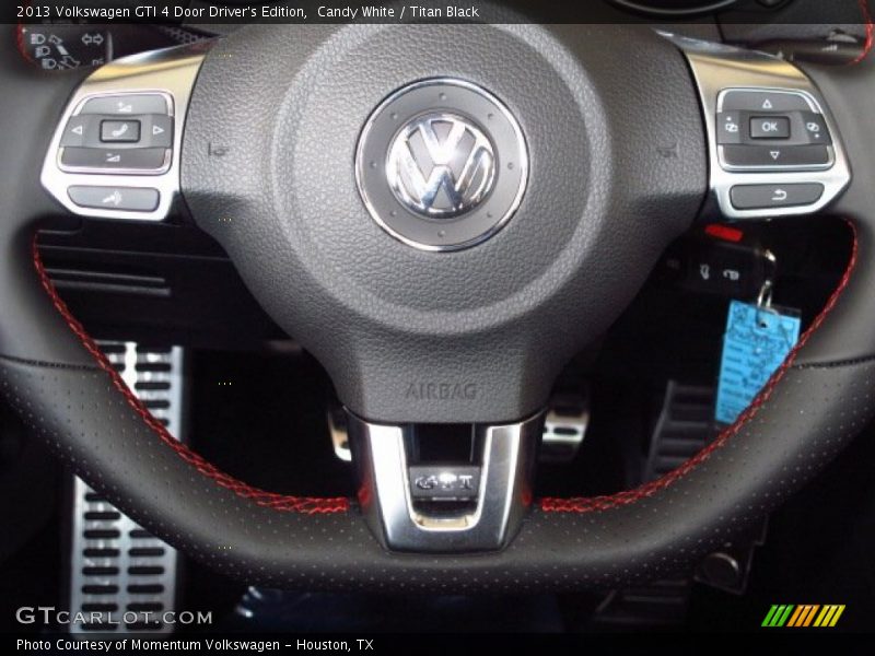 Candy White / Titan Black 2013 Volkswagen GTI 4 Door Driver's Edition
