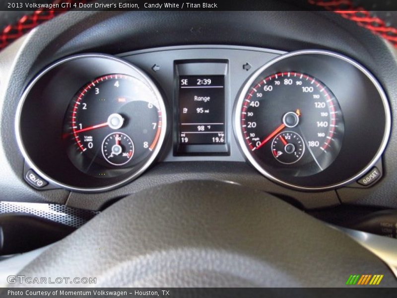 Candy White / Titan Black 2013 Volkswagen GTI 4 Door Driver's Edition