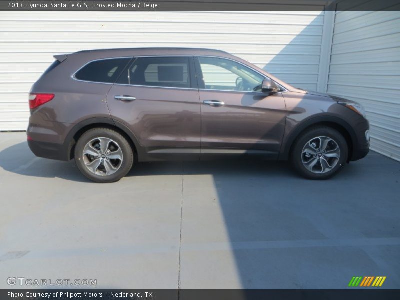 Frosted Mocha / Beige 2013 Hyundai Santa Fe GLS