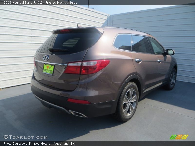 Frosted Mocha / Beige 2013 Hyundai Santa Fe GLS