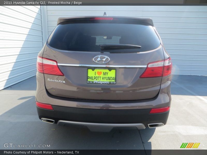 Frosted Mocha / Beige 2013 Hyundai Santa Fe GLS