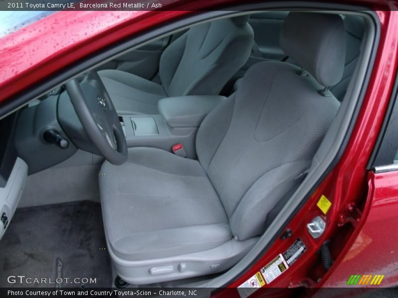 Barcelona Red Metallic / Ash 2011 Toyota Camry LE