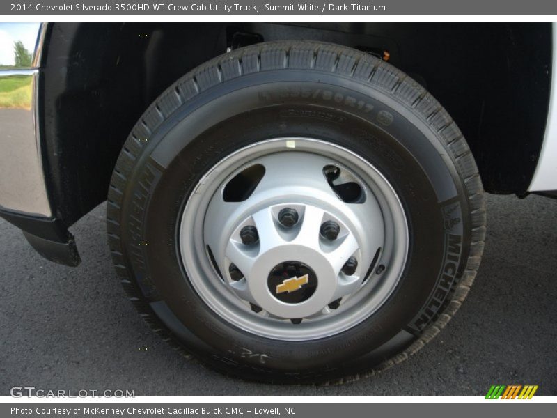  2014 Silverado 3500HD WT Crew Cab Utility Truck Wheel