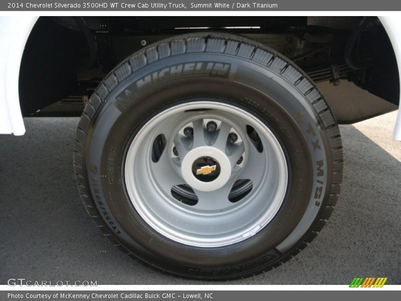  2014 Silverado 3500HD WT Crew Cab Utility Truck Wheel