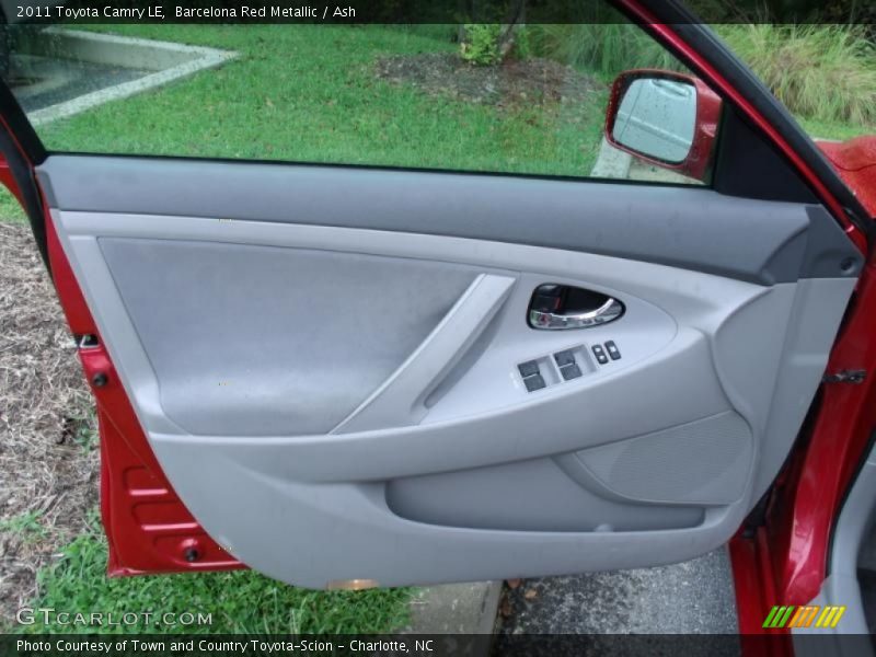 Barcelona Red Metallic / Ash 2011 Toyota Camry LE