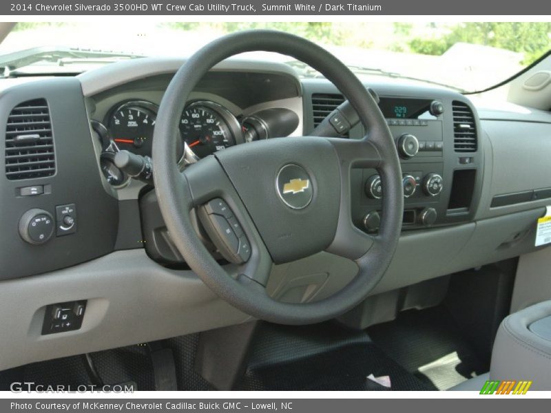  2014 Silverado 3500HD WT Crew Cab Utility Truck Steering Wheel