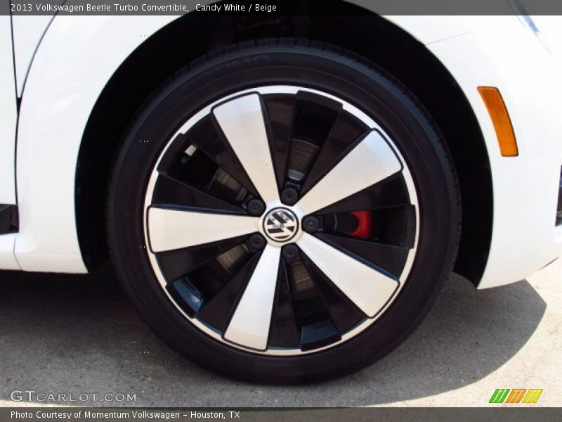 Candy White / Beige 2013 Volkswagen Beetle Turbo Convertible