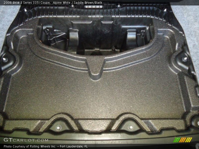 Alpine White / Saddle Brown/Black 2008 BMW 3 Series 335i Coupe