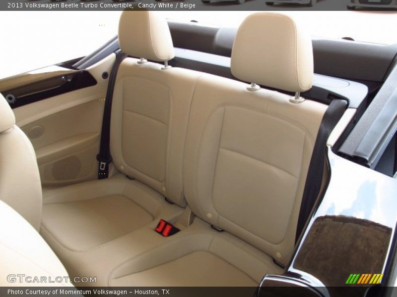Candy White / Beige 2013 Volkswagen Beetle Turbo Convertible