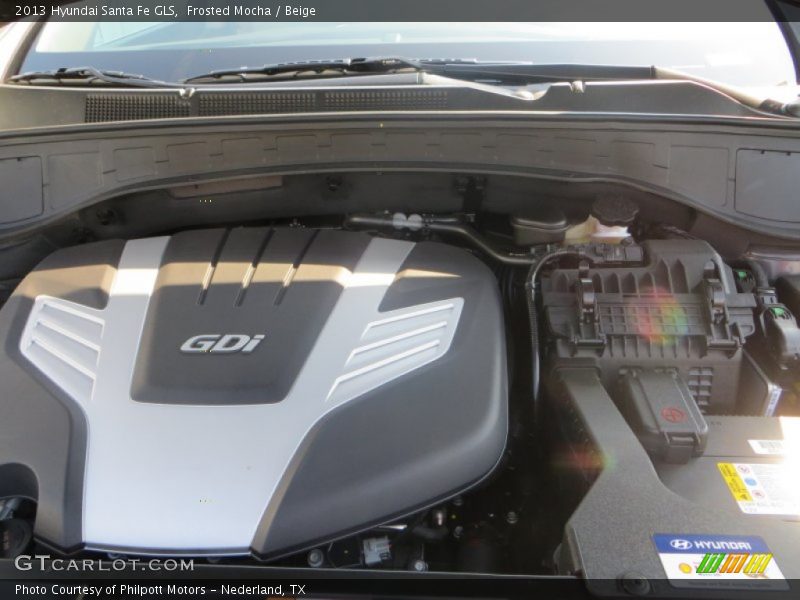 Frosted Mocha / Beige 2013 Hyundai Santa Fe GLS