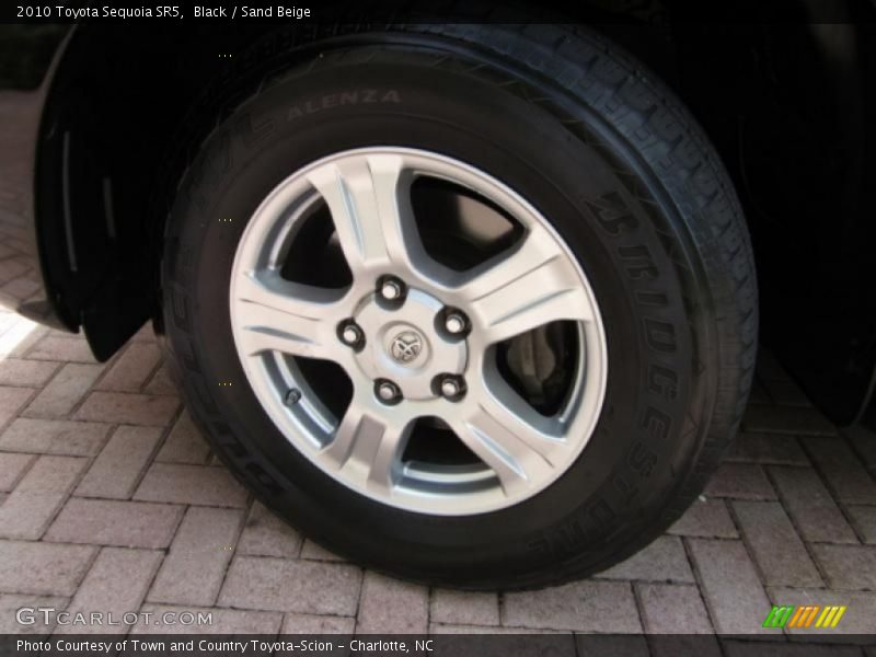 Black / Sand Beige 2010 Toyota Sequoia SR5