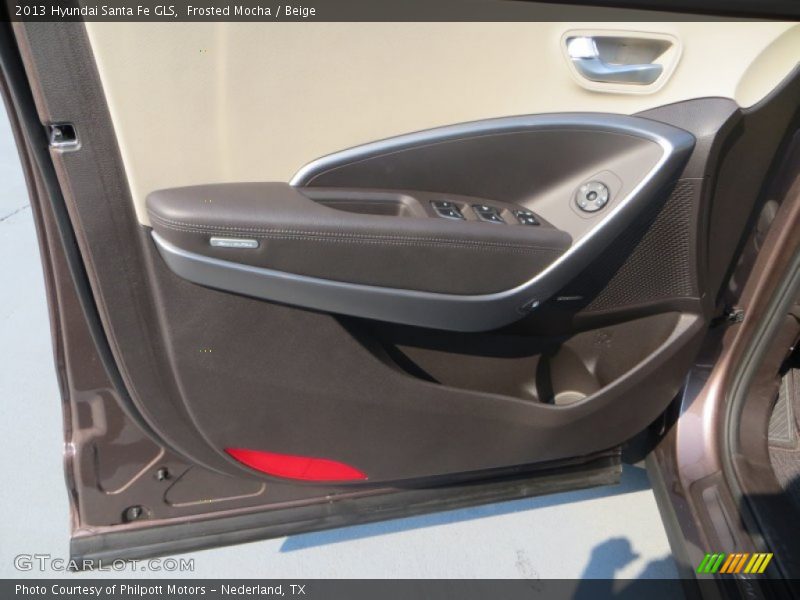 Frosted Mocha / Beige 2013 Hyundai Santa Fe GLS
