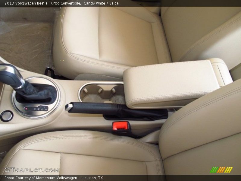 Candy White / Beige 2013 Volkswagen Beetle Turbo Convertible