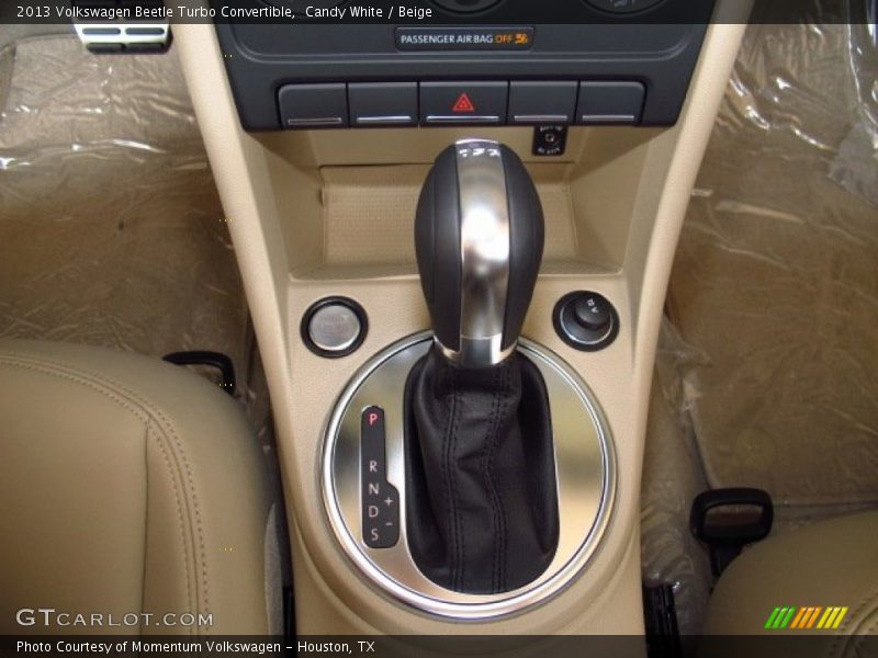 Candy White / Beige 2013 Volkswagen Beetle Turbo Convertible