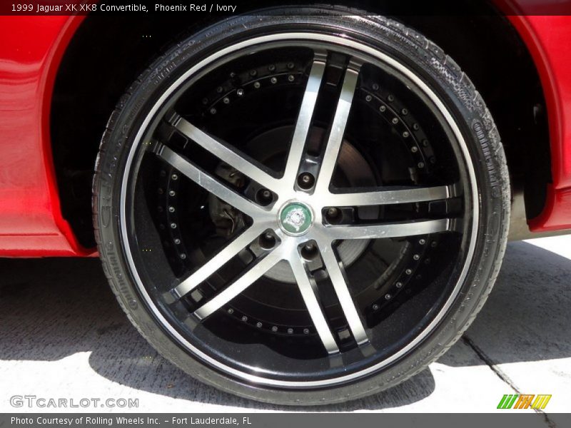 Custom Wheels of 1999 XK XK8 Convertible
