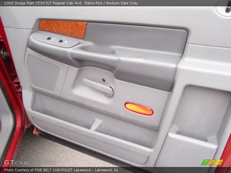 Flame Red / Medium Slate Gray 2006 Dodge Ram 2500 SLT Regular Cab 4x4