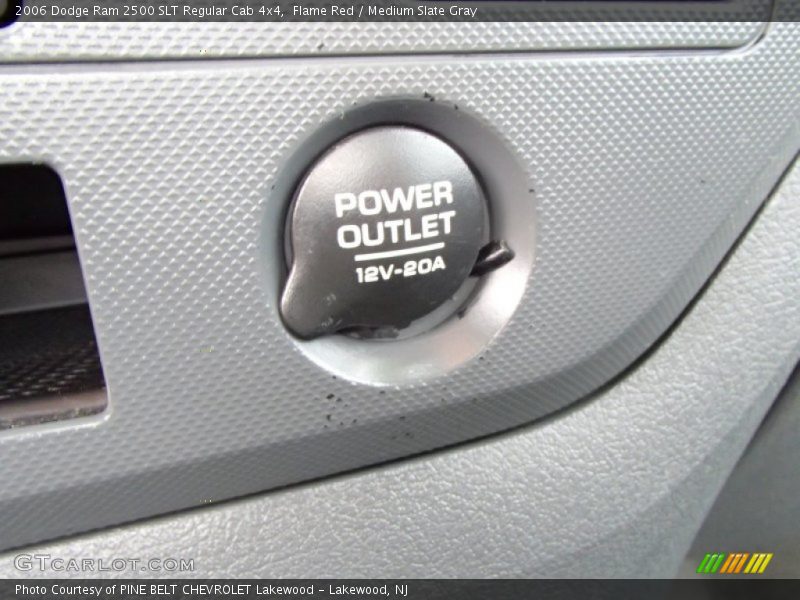 Flame Red / Medium Slate Gray 2006 Dodge Ram 2500 SLT Regular Cab 4x4
