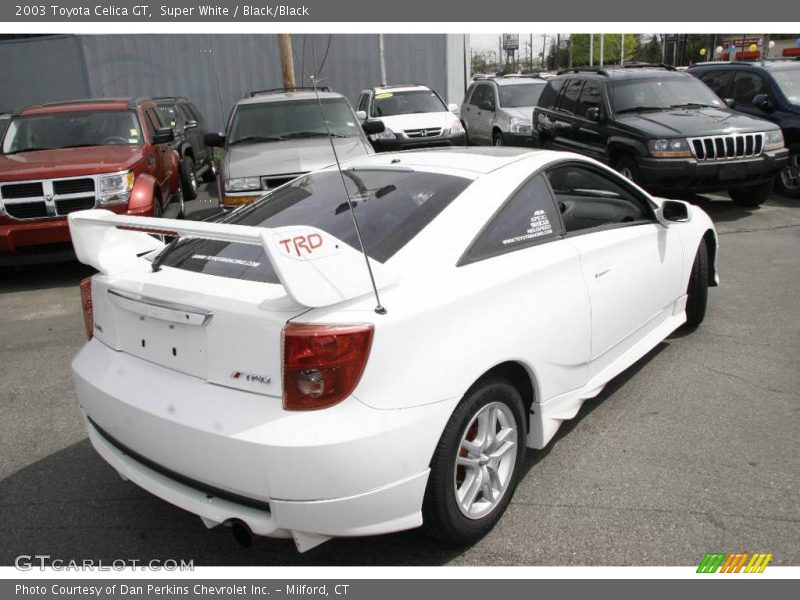Super White / Black/Black 2003 Toyota Celica GT