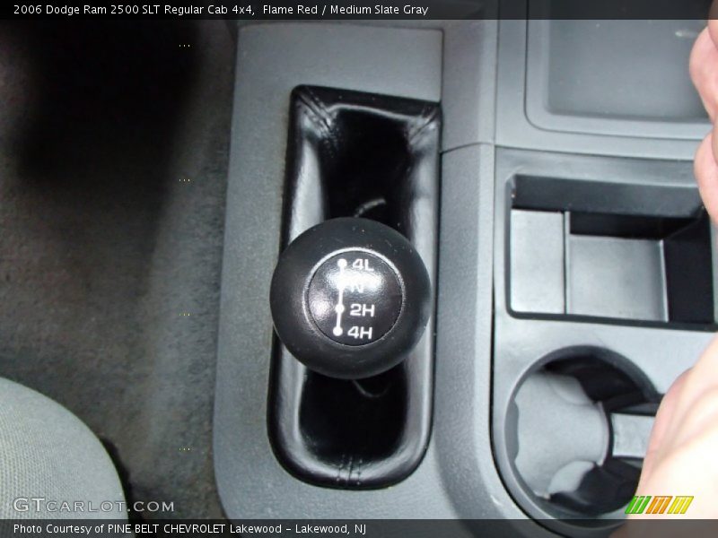 Flame Red / Medium Slate Gray 2006 Dodge Ram 2500 SLT Regular Cab 4x4