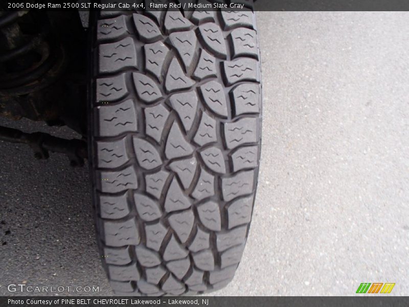 Flame Red / Medium Slate Gray 2006 Dodge Ram 2500 SLT Regular Cab 4x4
