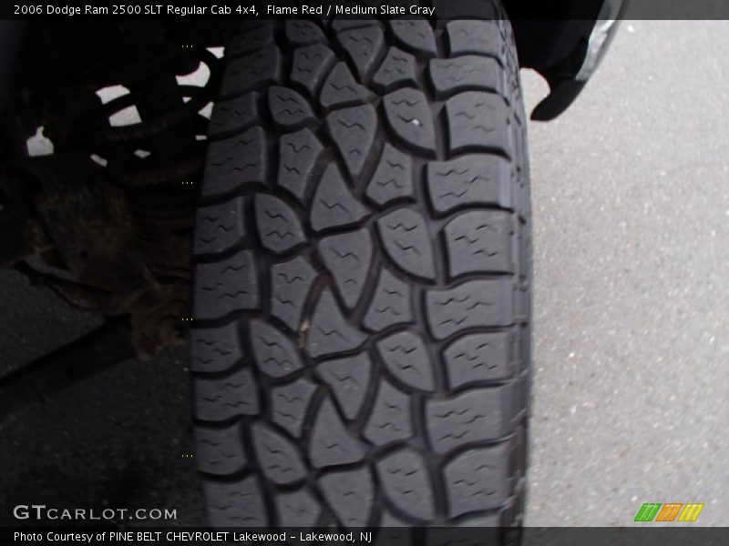 Flame Red / Medium Slate Gray 2006 Dodge Ram 2500 SLT Regular Cab 4x4
