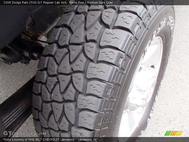 Flame Red / Medium Slate Gray 2006 Dodge Ram 2500 SLT Regular Cab 4x4