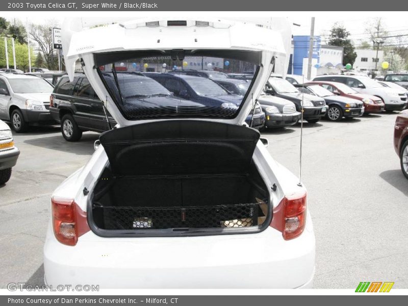 Super White / Black/Black 2003 Toyota Celica GT