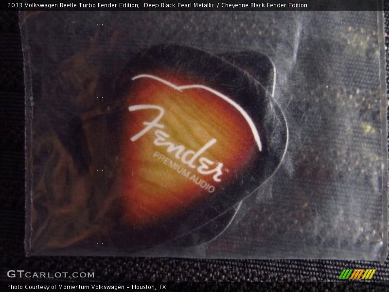 Fender Guitar Pick - 2013 Volkswagen Beetle Turbo Fender Edition