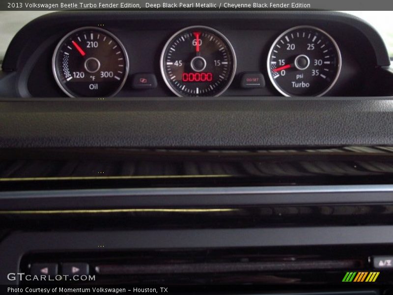  2013 Beetle Turbo Fender Edition Turbo Fender Edition Gauges