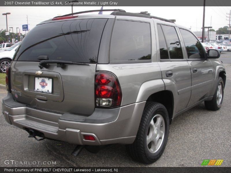 Silverstone Metallic / Light Gray 2007 Chevrolet TrailBlazer LS 4x4