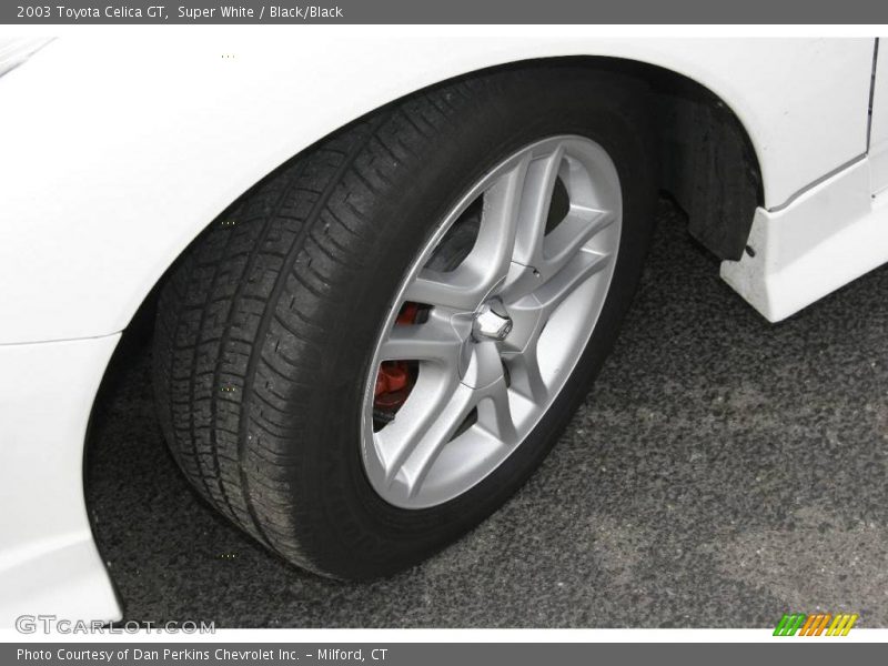 Super White / Black/Black 2003 Toyota Celica GT