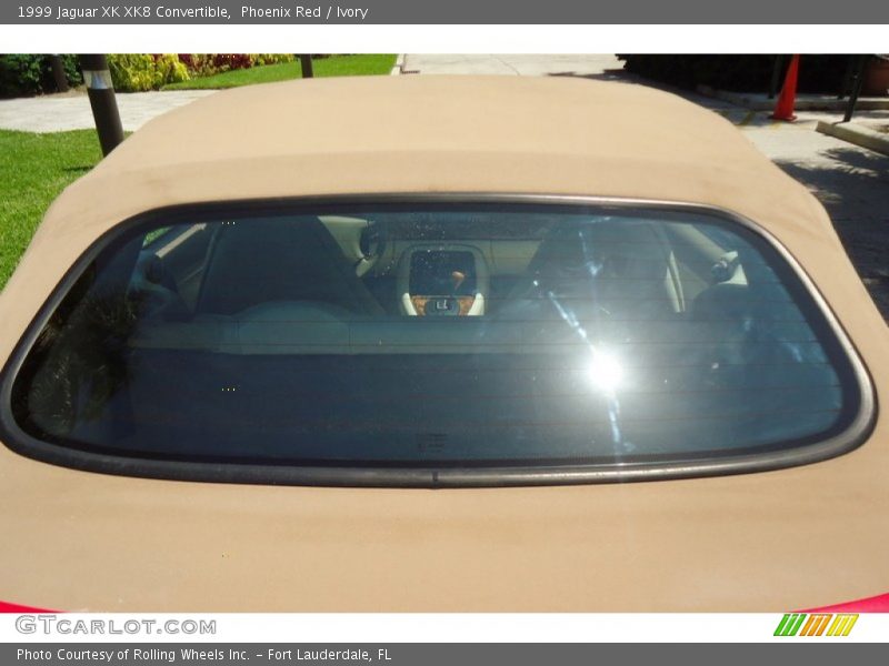 Phoenix Red / Ivory 1999 Jaguar XK XK8 Convertible