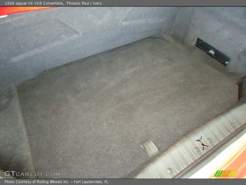 Phoenix Red / Ivory 1999 Jaguar XK XK8 Convertible