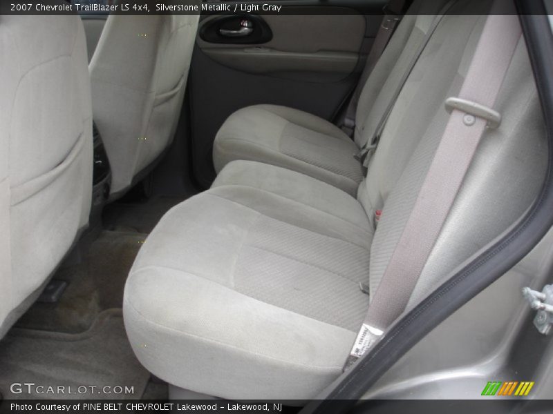 Silverstone Metallic / Light Gray 2007 Chevrolet TrailBlazer LS 4x4