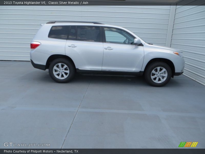 Classic Silver Metallic / Ash 2013 Toyota Highlander V6