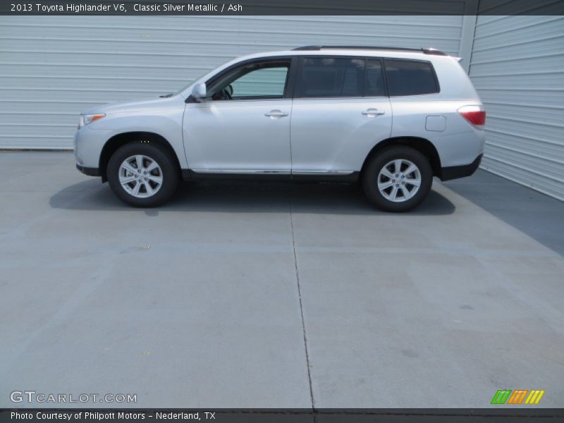 Classic Silver Metallic / Ash 2013 Toyota Highlander V6