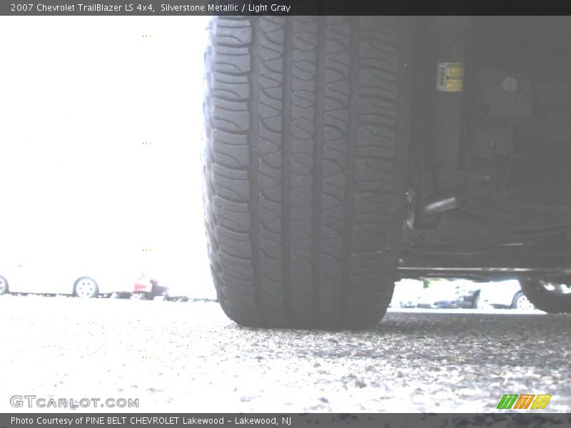 Silverstone Metallic / Light Gray 2007 Chevrolet TrailBlazer LS 4x4