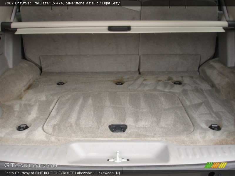 Silverstone Metallic / Light Gray 2007 Chevrolet TrailBlazer LS 4x4