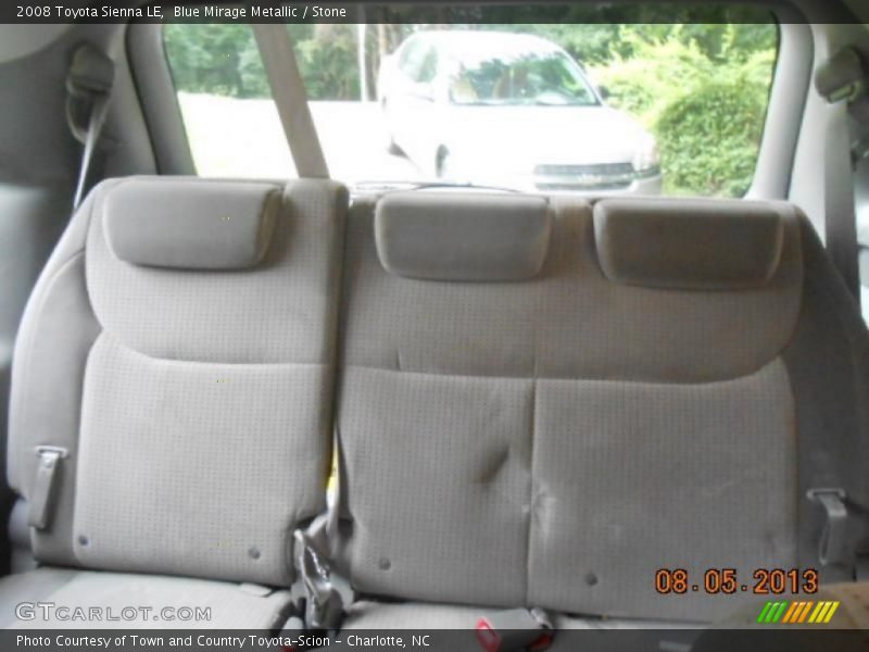 Blue Mirage Metallic / Stone 2008 Toyota Sienna LE