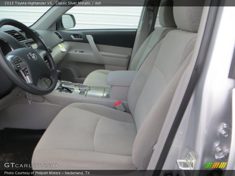 Classic Silver Metallic / Ash 2013 Toyota Highlander V6