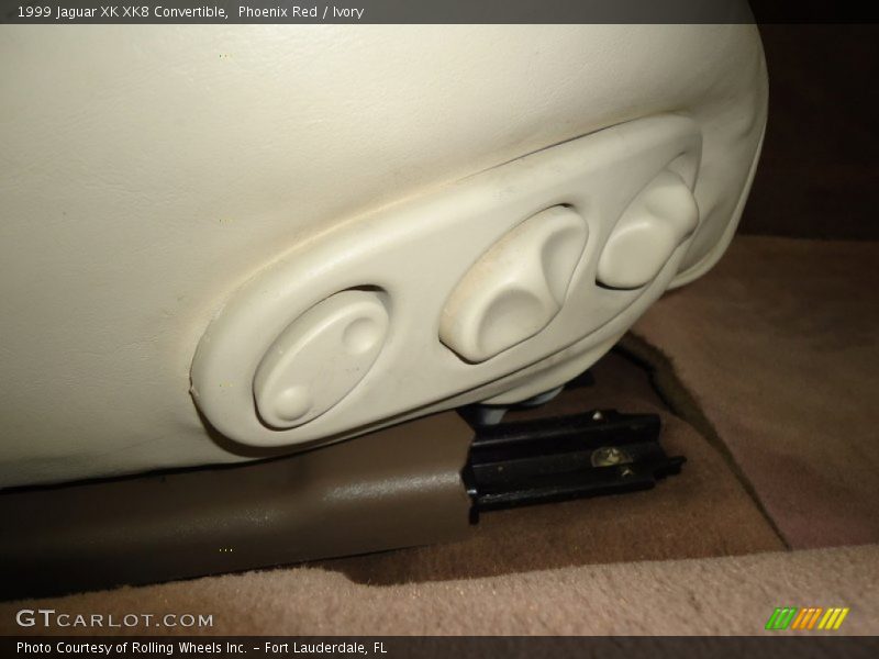 Phoenix Red / Ivory 1999 Jaguar XK XK8 Convertible