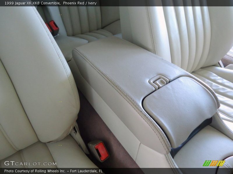 Phoenix Red / Ivory 1999 Jaguar XK XK8 Convertible