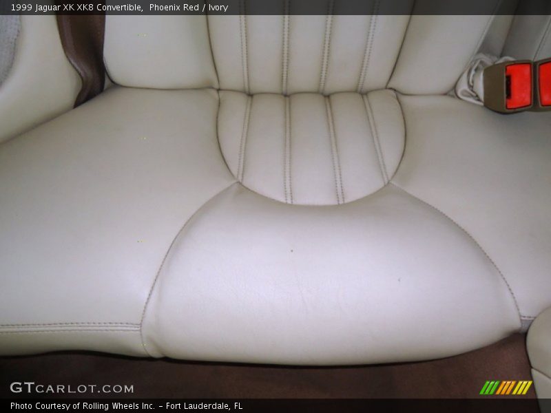 Phoenix Red / Ivory 1999 Jaguar XK XK8 Convertible