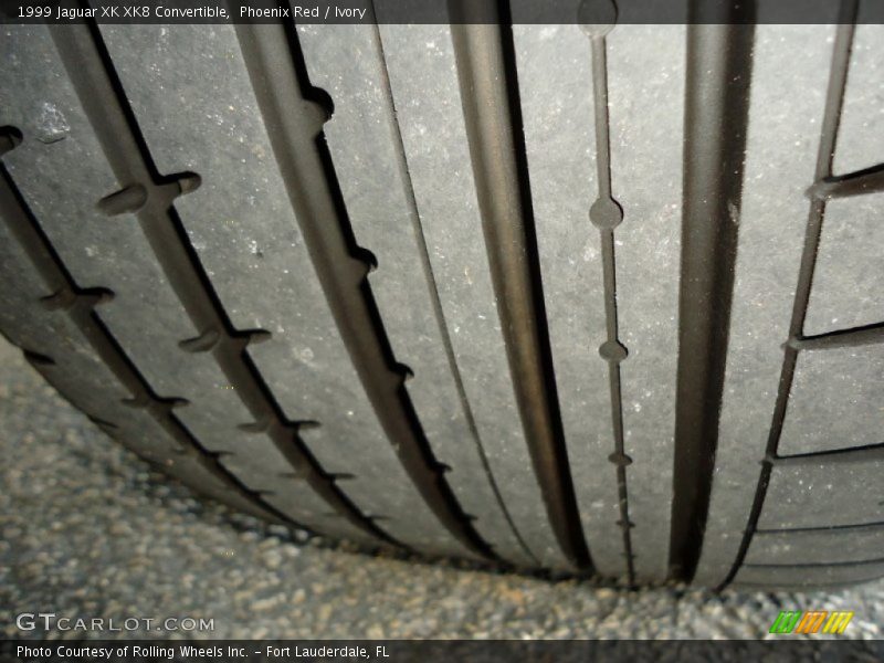 Phoenix Red / Ivory 1999 Jaguar XK XK8 Convertible