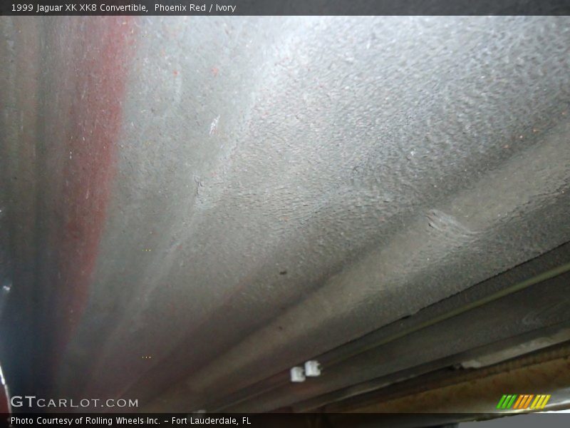 Phoenix Red / Ivory 1999 Jaguar XK XK8 Convertible